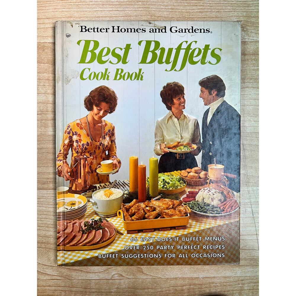 Lot of Three Vintage Better Homes and Gardens Cookbooks, Used Condition